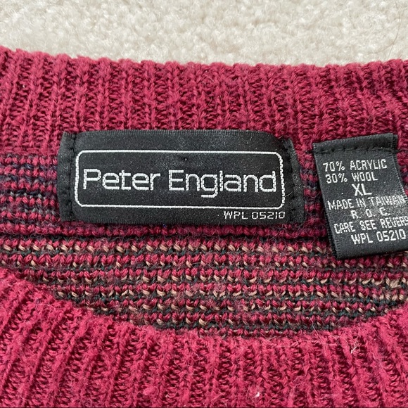 Peter England Vintage Men’s Sweater from the 80's - XL - Picture 3 of 7